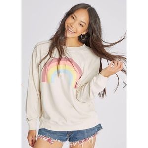 Wildfox After the Rain Sweatshirt Size M